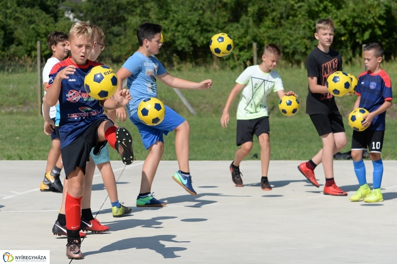 Focitábor Nyírszőlősön - fotó Trifonov Éva