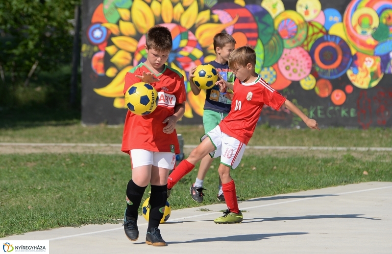 Focitábor Nyírszőlősön - fotó Trifonov Éva