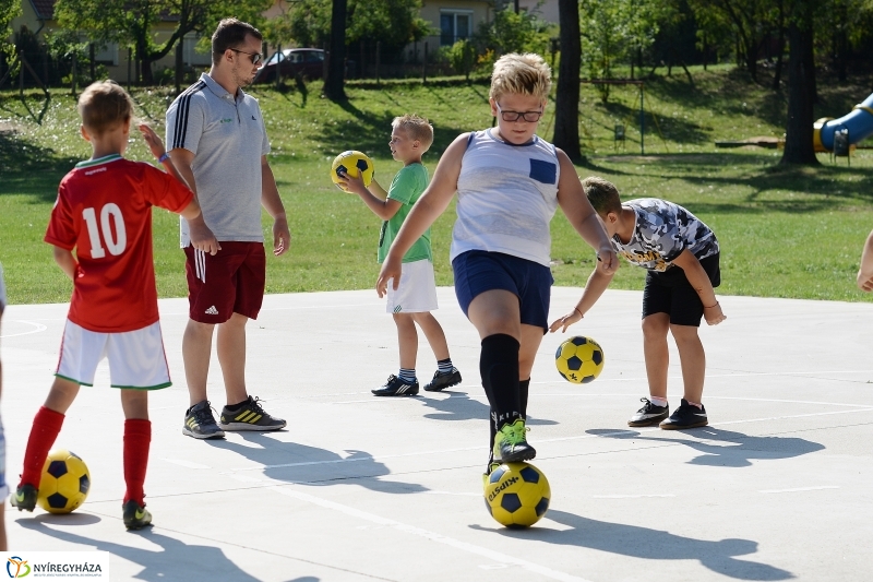 Focitábor Nyírszőlősön - fotó Trifonov Éva