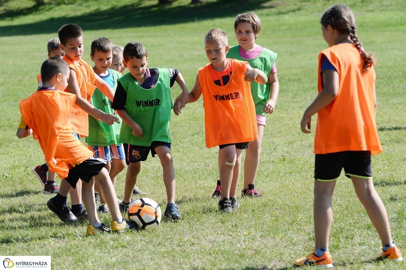 Focitábor Nyírszőlősön - fotó Trifonov Éva