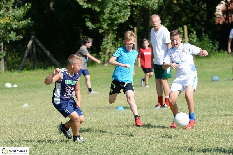 Focitábor Nyírszőlősön - fotó Trifonov Éva