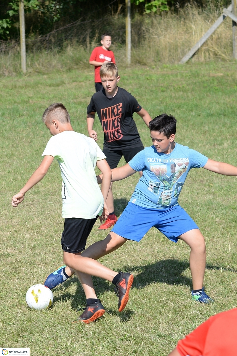 Focitábor Nyírszőlősön - fotó Trifonov Éva