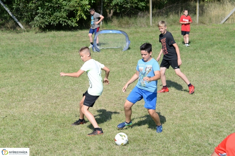 Focitábor Nyírszőlősön - fotó Trifonov Éva