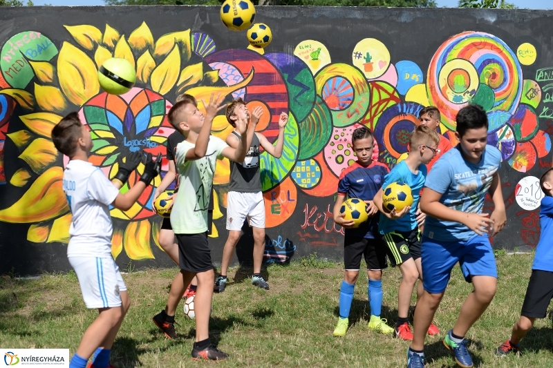 Focitábor Nyírszőlősön - fotó Trifonov Éva