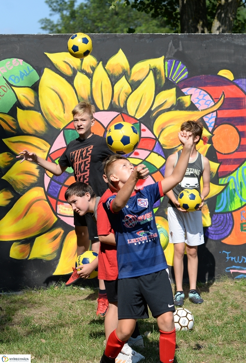 Focitábor Nyírszőlősön - fotó Trifonov Éva