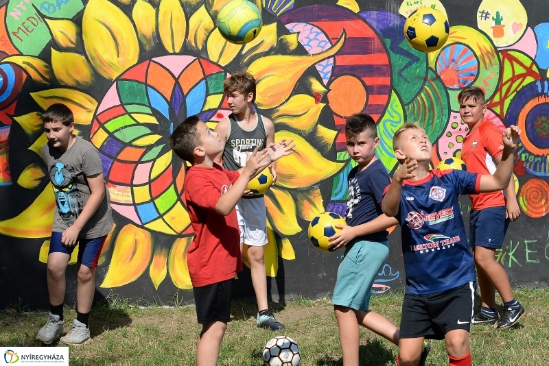 Focitábor Nyírszőlősön - fotó Trifonov Éva