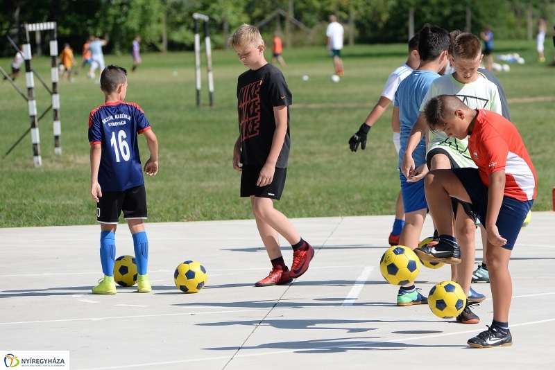 Focitábor Nyírszőlősön - fotó Trifonov Éva