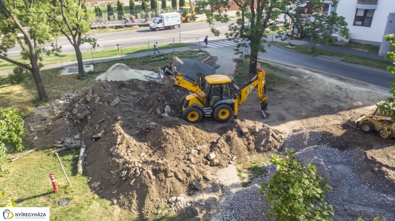 Bessenyei és Benczúr tér a magasból - Fotó Kohut Árpád