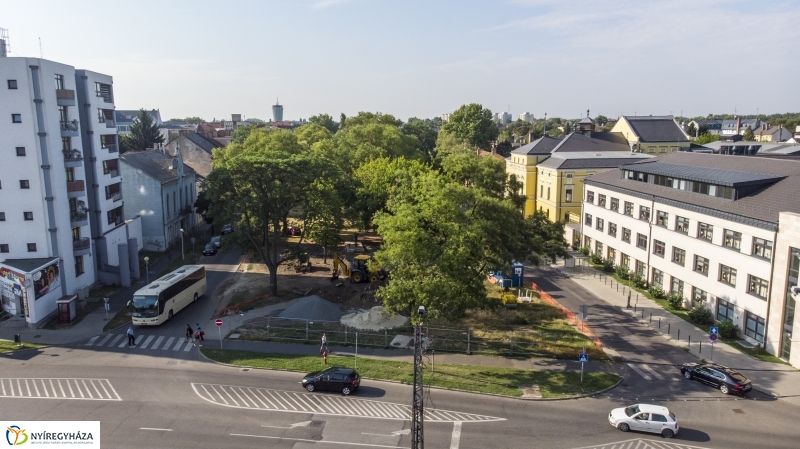 Bessenyei és Benczúr tér a magasból - Fotó Kohut Árpád