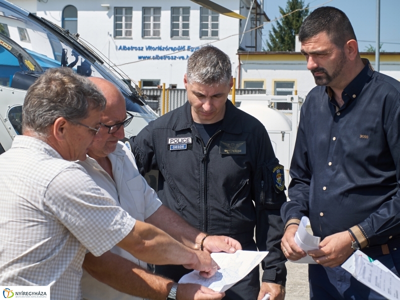 Parlagfű felderítés - fotó Szarka Lajos