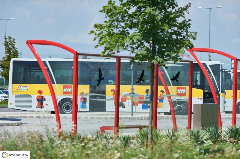 LEGO buszok - fotó Szarka Lajos