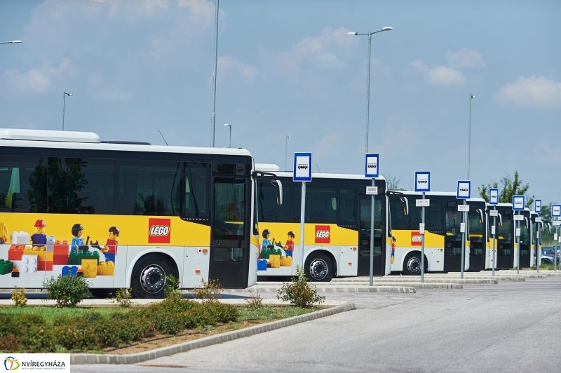 LEGO buszok - fotó Szarka Lajos