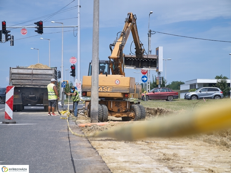 Út és járda fejlesztések Nyíregyházán