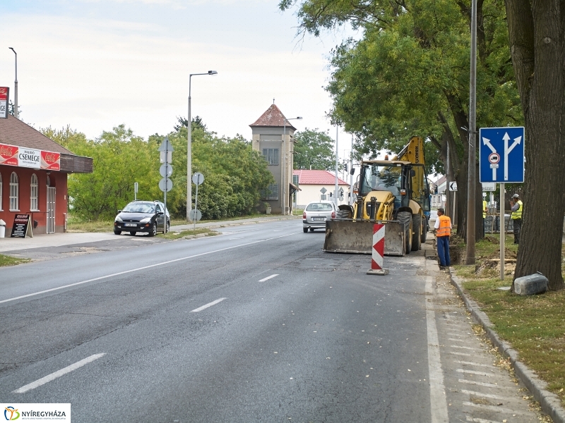 Út és járda fejlesztések Nyíregyházán