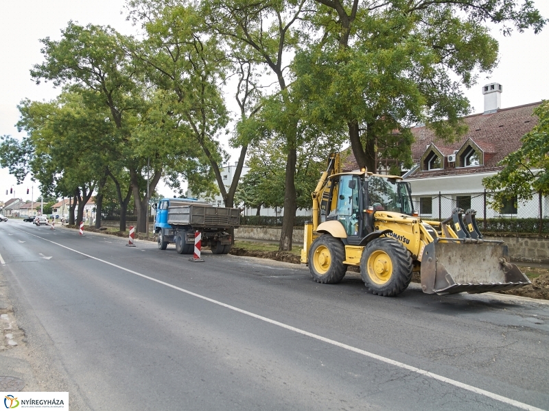Út és járda fejlesztések Nyíregyházán