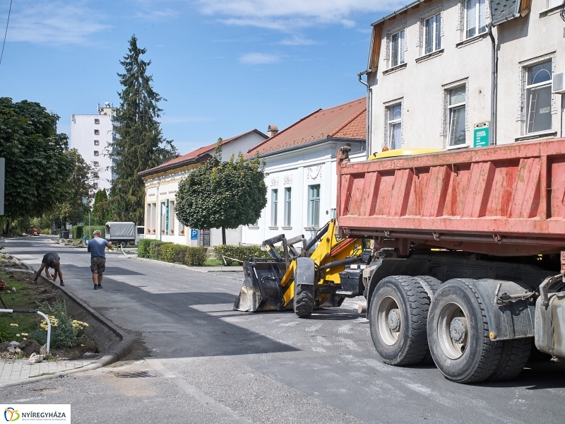 Út és járda fejlesztések Nyíregyházán