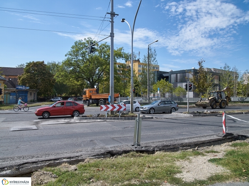 Út és járda fejlesztések Nyíregyházán