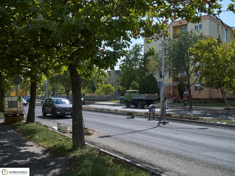 Út és járda fejlesztések Nyíregyházán