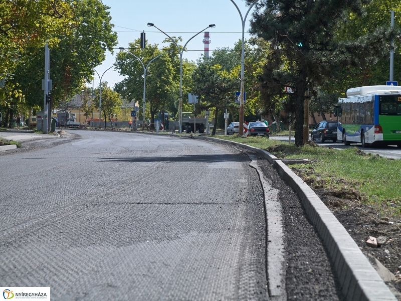 Út és járda fejlesztések Nyíregyházán