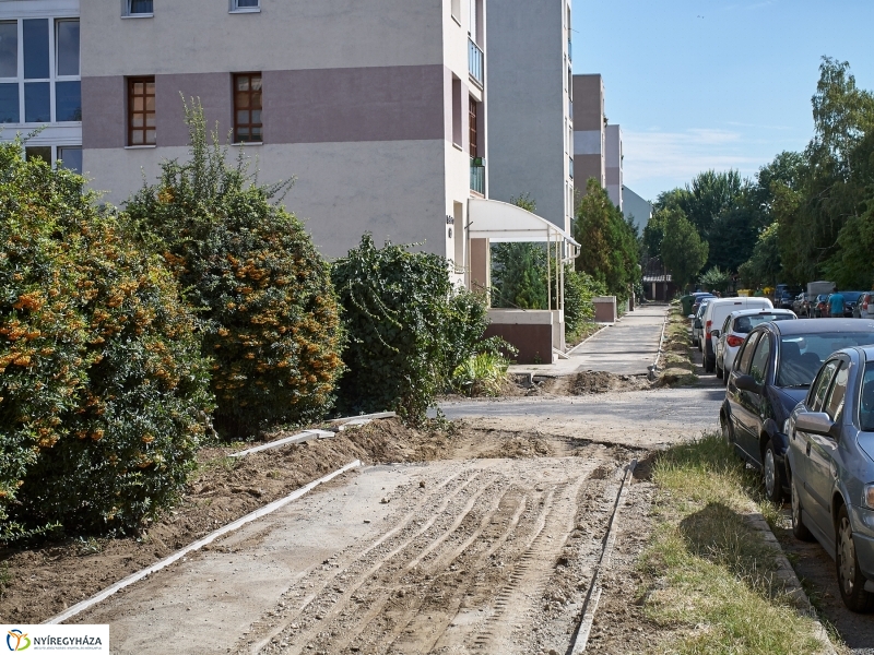 Út és járda fejlesztések Nyíregyházán