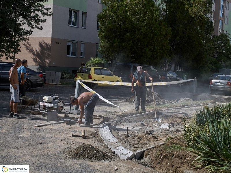 Út és járda fejlesztések Nyíregyházán