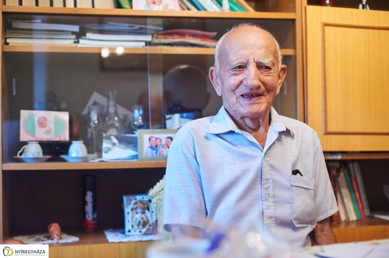 Szépkorú köszöntése Németh József - fotó Szarka Lajos