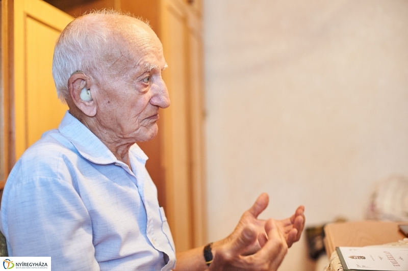 Szépkorú köszöntése Németh József - fotó Szarka Lajos