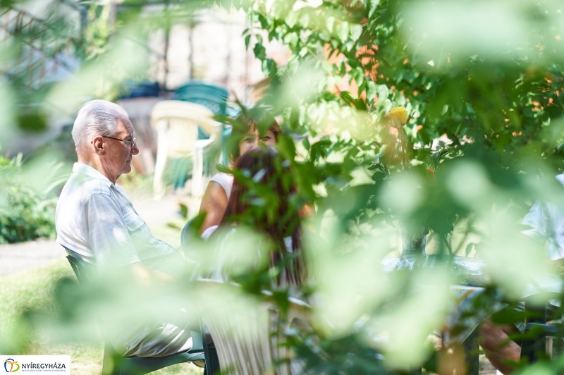 Szépkorú köszöntése Bartha Dénes - fotó Szarka Lajos