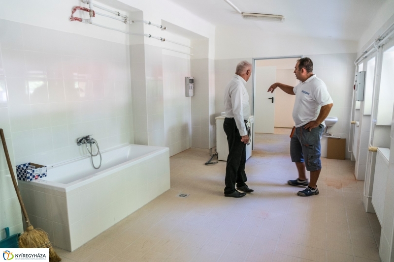 Felújítási munkálatok bejárása - Fotó Kohut Árpád