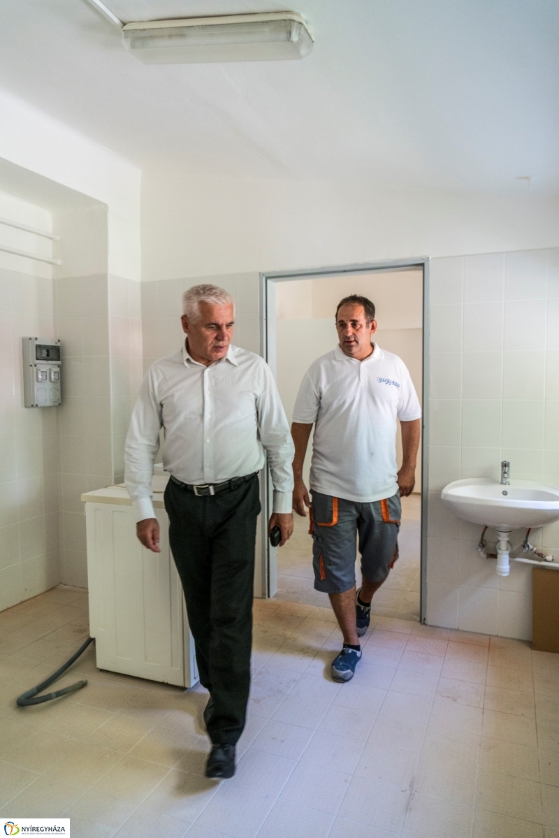Felújítási munkálatok bejárása - Fotó Kohut Árpád