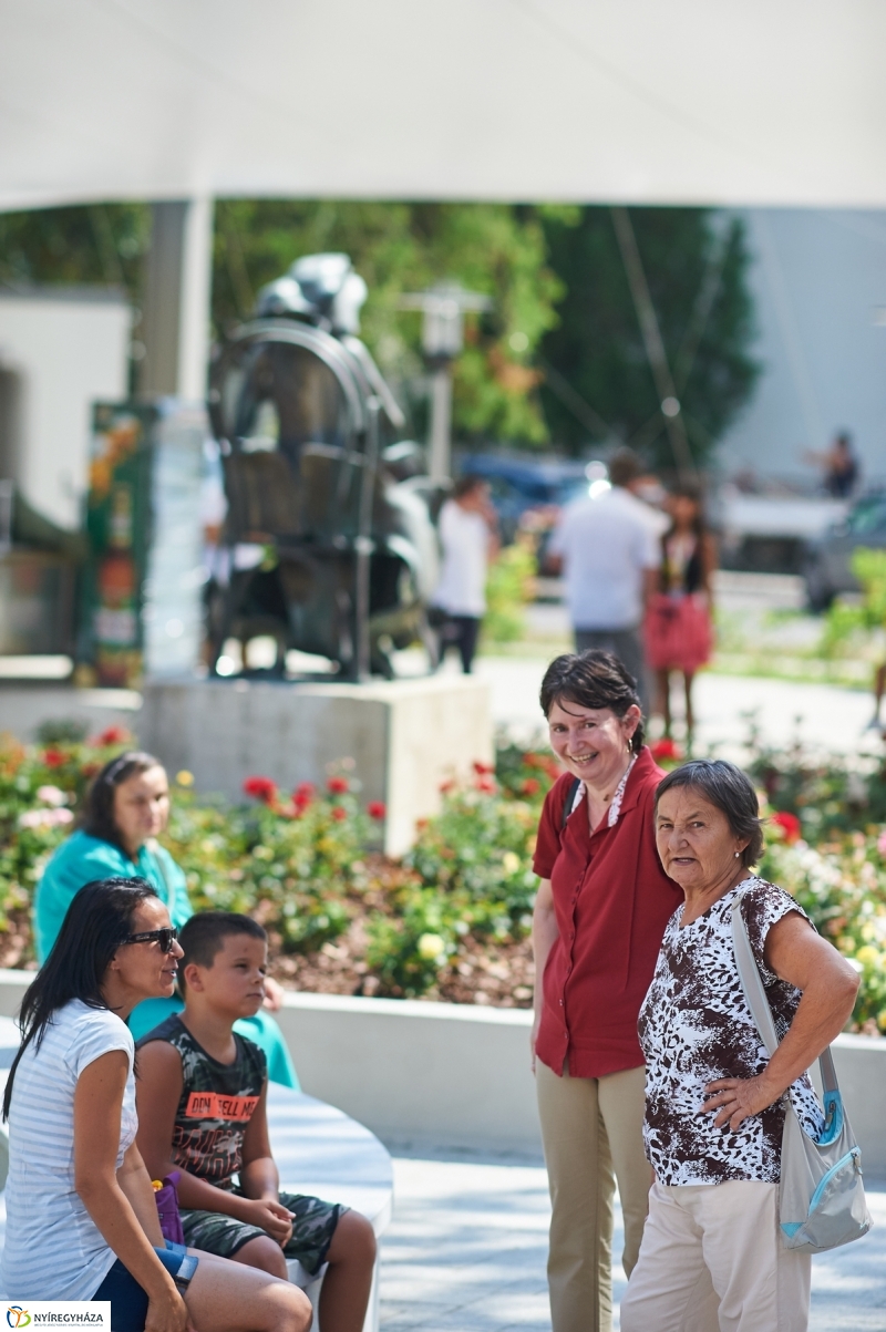 Látogatói túra a Szabadtérin - fotó Szarka Lajos