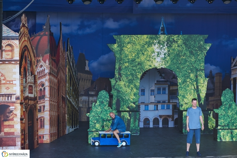 Látogatói túra a Szabadtérin - fotó Szarka Lajos