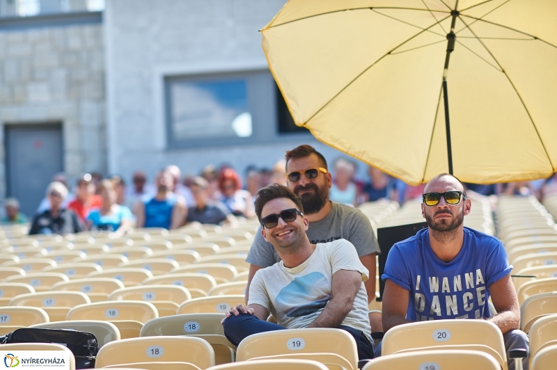 Látogatói túra a Szabadtérin - fotó Szarka Lajos