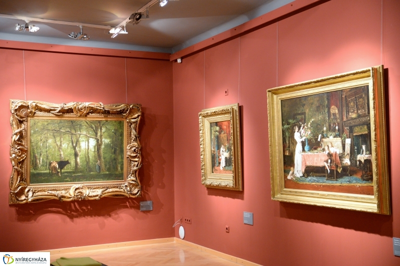 A Munkácsy kiállítás valamennyi képe megérkezett - fotó Trifonov Éva