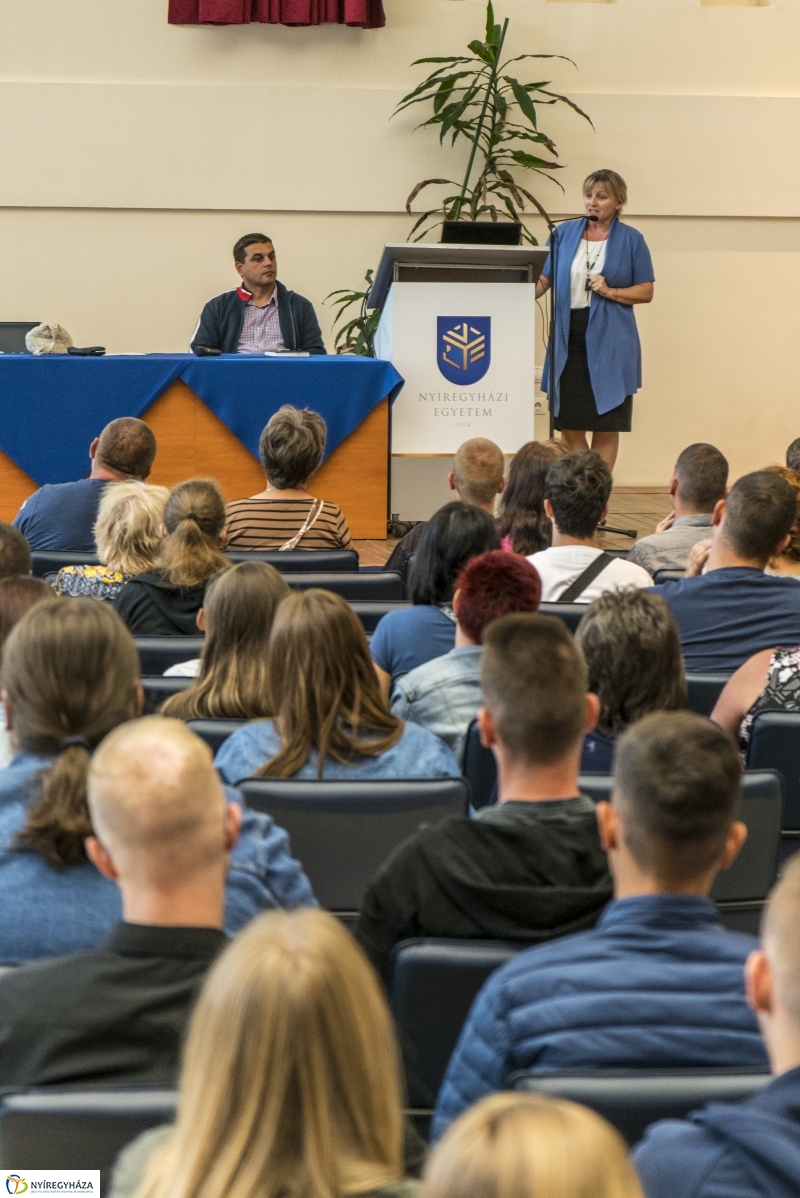 Előadás a beiratkozásról a Nyíregyházi Egyetemen - Fotó Kohut Árpád