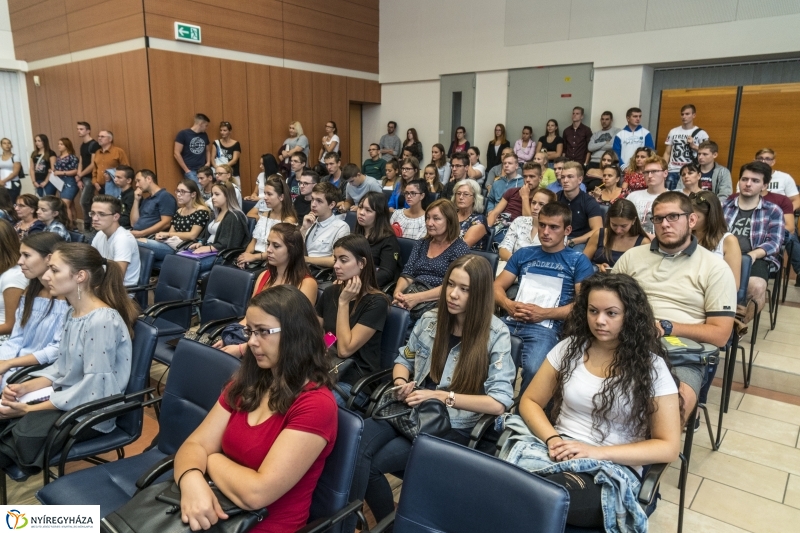 Előadás a beiratkozásról a Nyíregyházi Egyetemen - Fotó Kohut Árpád