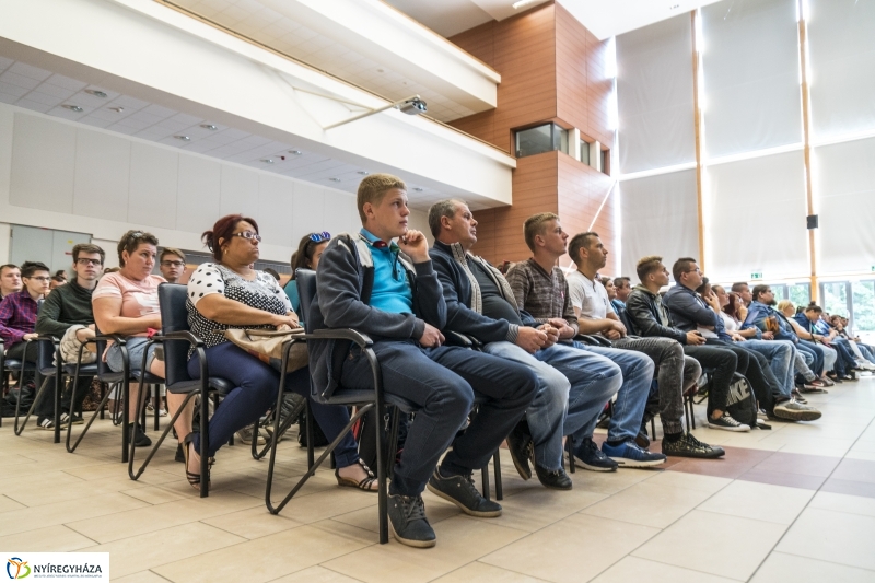 Előadás a beiratkozásról a Nyíregyházi Egyetemen - Fotó Kohut Árpád