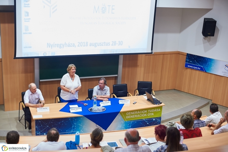 Ökológiai konferencia az egyetemen - fotó Szarka Lajos