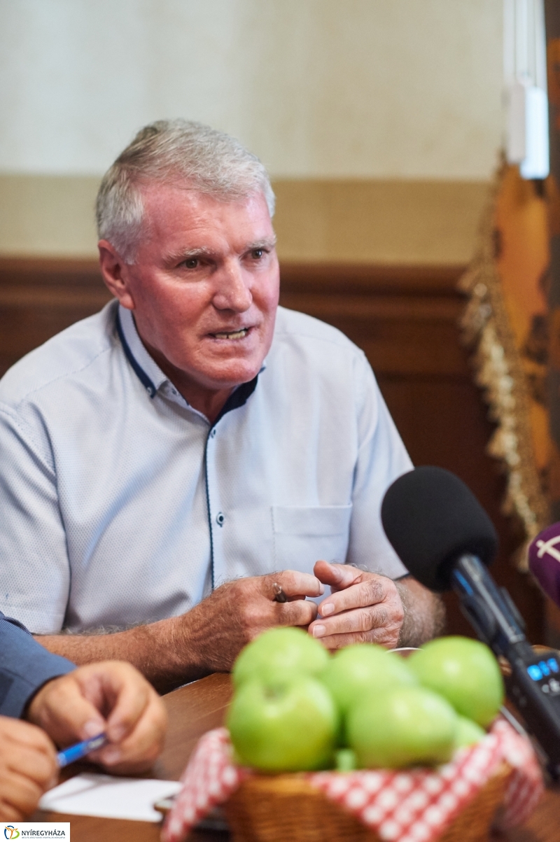 Ipari alma ár bejelentés - fotó Szarka Lajos