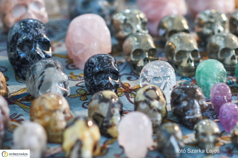 Ásványbörze Nyíregyházán - fotó Szarka Lajos