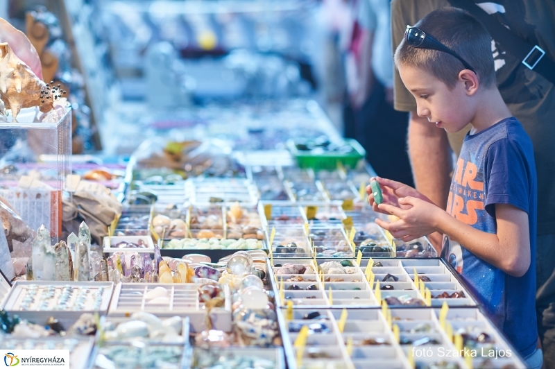 Ásványbörze Nyíregyházán - fotó Szarka Lajos
