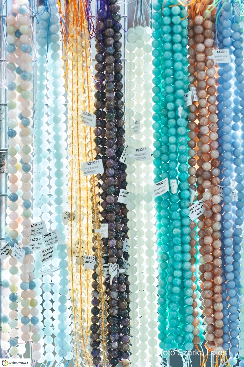 Ásványbörze Nyíregyházán - fotó Szarka Lajos