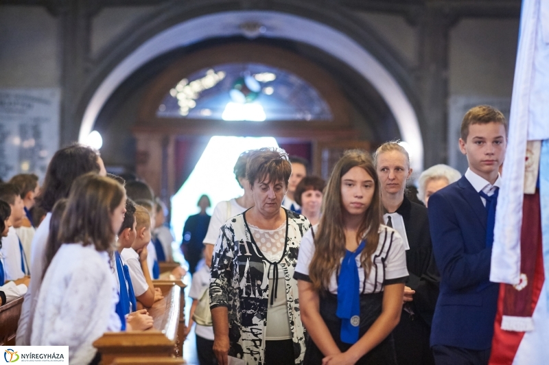Tanévnyitó az evangélikus iskolában - fotó Szarka Lajos