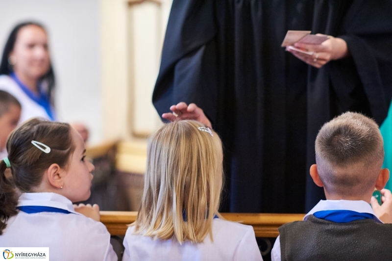 Tanévnyitó az evangélikus iskolában - fotó Szarka Lajos