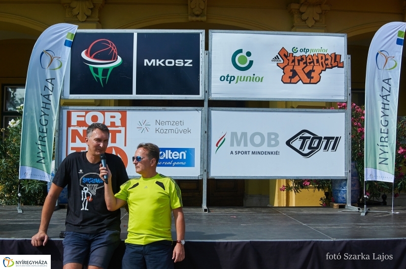 Streetball a belvárosban - fotó Szarka Lajos