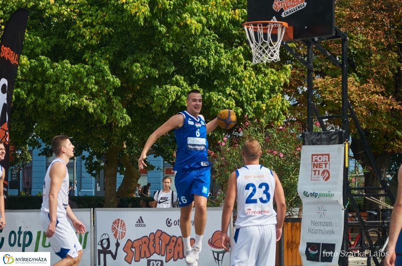 Streetball a belvárosban - fotó Szarka Lajos
