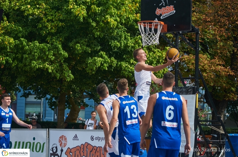 Streetball a belvárosban - fotó Szarka Lajos