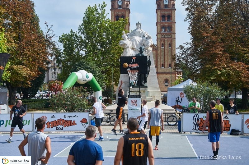 Streetball a belvárosban - fotó Szarka Lajos