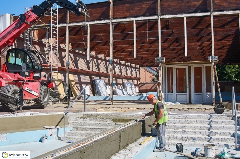Júlia Fürdő munkálatai 20180918 - fotó Szarka Lajos