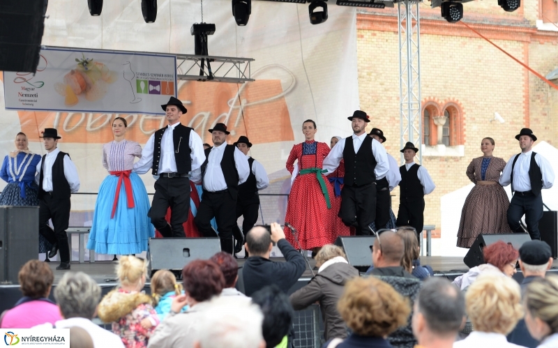 A Szabolcs Néptáncegyüttes fellépése a Tirpák Fesztiválon